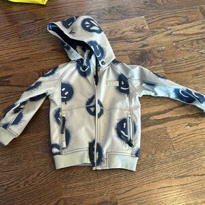 Molo fleece lined rain jacket  size 98 (size 3)